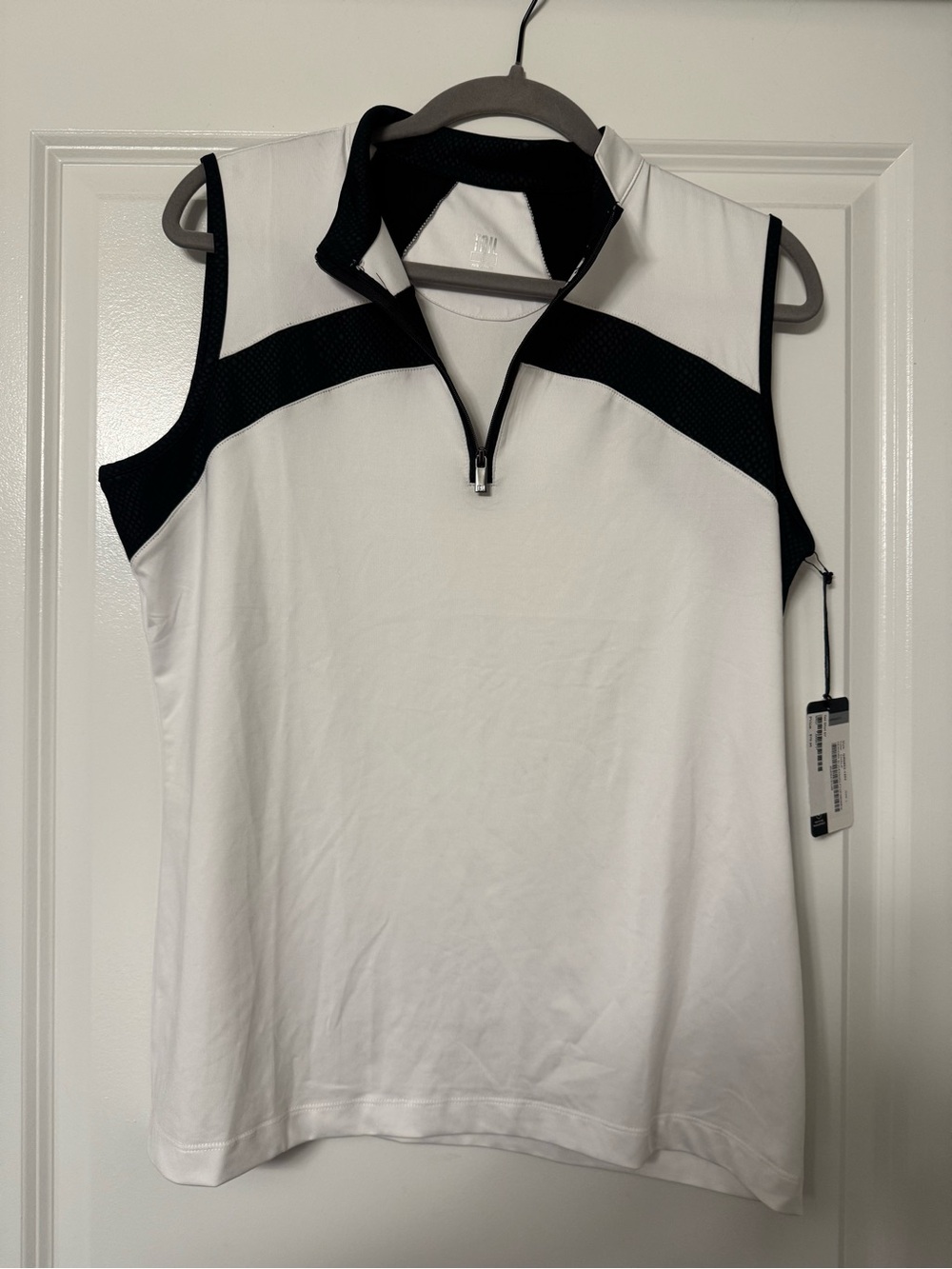 Tail Women's Sleeveless Zip-Front Performance Golf Sleeveless Polo